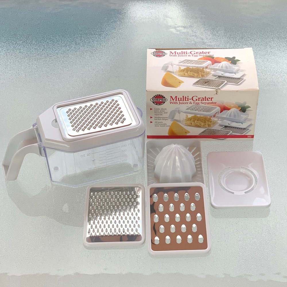 Norpro Multi-Grater With Juicer and Egg Separator